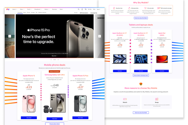 Sky Mobile's store front